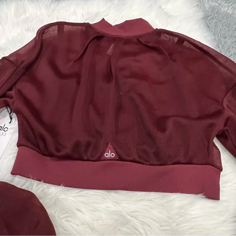 ALO Yoga Women's Field Crop Jacket - Picture 8 of 8